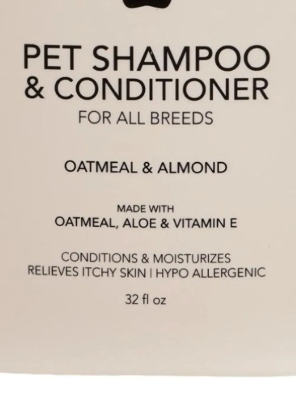 Sand + Paws Oatmeal & Almond 2 in 1 Pet Shampoo & Conditioner 32 oz